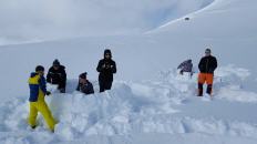 gruppenaktivitten im winter$