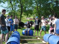 sommerevent flossbau